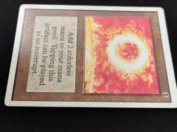 Magic the Gathering - 1 x Sol Ring - Unlimited Edition - Mtg - Old School - Image 4