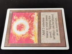 Magic the Gathering - 1 x Sol Ring - Unlimited Edition - Mtg - Old School - Image 5
