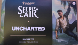 MTG Secret Lair x Uncharted - Rainbow Foil Edition - Sealed In Hand - Image 1