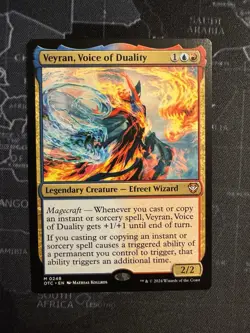 MTG - Veyran, Voice of Duality - OTC Commander: Outlaws of Thunder Junction 0248 - Image 1