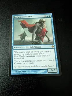 Lullmage Mentor 54 - R - Zendikar - Normal - MTG - LP Light Play - Image 1