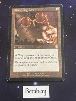 MTG Distorting Lens - Mercadian Masques - Image 1