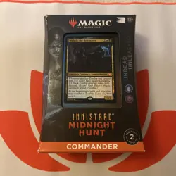 MTG Undead Unleashed Innistrad Midnight Hunt Commander Deck Magic The Gathering - Image 1