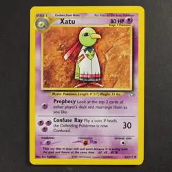 Xatu 52/111 Neo Genesis Pokemon TCG Common/Uncommon Non Holo VG Condition - Image 1