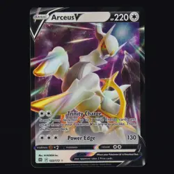 Arceus V 122/172 Brilliant Stars Holo Rare V Pokemon TCG NM - Image 1