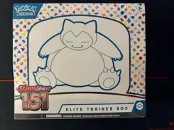 Pokemon TCG Scarlet & Violet 151 Elite Trainer Box Sealed 820650854668 - Image 1