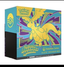 4 x Pokemon TCG Ascended Heroes Pokemon Center ETB PRESALE (Brand New & Sealed) - Image 1