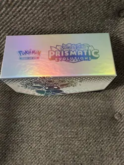 Pokemon TCG Prismatic Evolution ETB Elite Trainer Box Empty, No Packs! Just Box! - Image 1