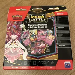 Pokemon TCG Mega Diancie EX Battle Deck Brand New Sealed - Image 2