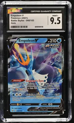 Pokemon Empoleon V Ultra Rare Battle Styles 040/163 NM Englisch PSA CGC 9,5 - Image 1