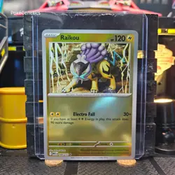 Raikou Mega Evolution Reverse Holo Pokemon TCG 048/132 ME01 Rare - Image 1