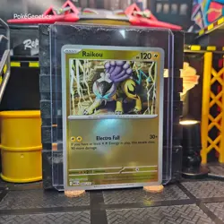 Raikou Mega Evolution Reverse Holo Pokemon TCG 048/132 ME01 Rare - Image 3