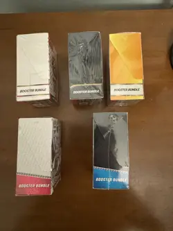 Pokemon BOOSTER BOX BUNDLES! 151, Surging, Black, White, Phantasmal - 5 Pack! - Image 2