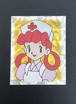 POKEMON Sticker Merlin Holo S34 Nurse - Infirmiere Topps Nintendo 2000 - Image 1