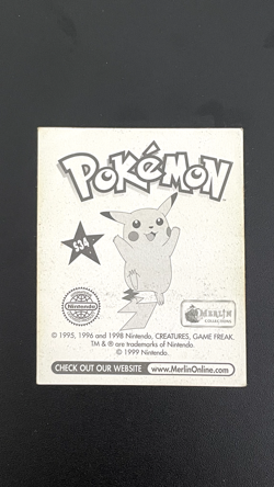 POKEMON Sticker Merlin Holo S34 Nurse - Infirmiere Topps Nintendo 2000 - Image 2