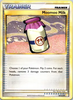 Moomoo Milk 94/123 HeartGold SoulSilver LP Pokemon TCG - Image 1