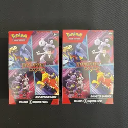 Pokemon Destined Rivals Booster Bundle Lot Of 2 Sealed - Image 1