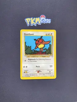 Pokemon TCG Hoothoot Neo Genesis 60/111 Regular MP. - Image 1