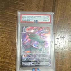 Pokemon Rayquaza VMAX Character Super Rare Holo 252/184 Vmax Climax PSA 10 2021 - Image 1