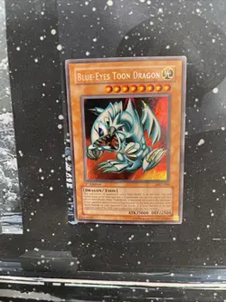 Yugioh Englush Blue Eyes Toon Dragon Secret Rare MRL-000 1st Edition - Image 1