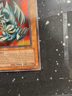 Yugioh Englush Blue Eyes Toon Dragon Secret Rare MRL-000 1st Edition - Image 4