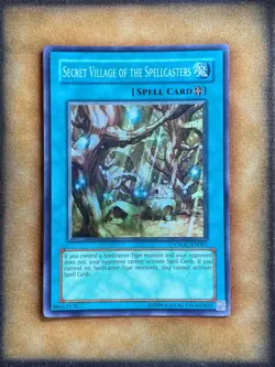 Yugioh Secret Village of the Spellcasters CSOC-EN061 Super Rare NM - Image 1