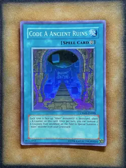Yugioh Code A Ancient Ruins CRMS-EN068 Super Rare LP - Image 1