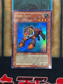 Yugioh Test Tiger GLAS-EN082 Ultra Rare NM - Image 1