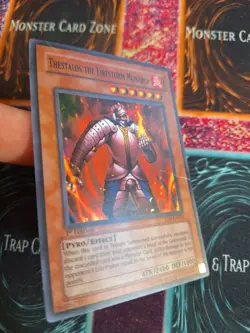 Yu-Gi-Oh! Thestalos the Firestorm Monarch RDS-EN021 Super Rare 1st Edition MP - Image 2
