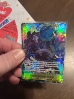 One Piece Op12-119 Bartholomew Kuma Full Art SEC Card. Mint - Image 4