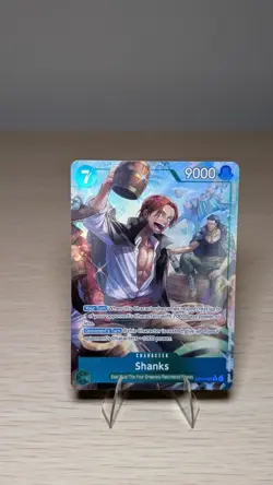 One Piece CCG Shanks OP14-027 Alt Art R The Azure Sea's Seven English - Image 1