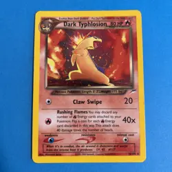 Dark Typhlosion 10/105 | Neo Destiny | Holo Pokemon Card LP/NM - Image 1