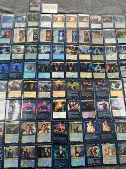 magic the gathering universes beyond doctor who bundle X138 RARE CARDS, sleeved - Image 3