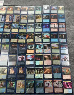 magic the gathering universes beyond doctor who bundle X138 RARE CARDS, sleeved - Image 4
