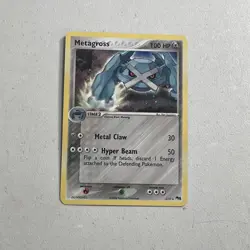 Pokemon TCG 2006 Pop Series 1 Card -- Metagross 2/17 Holo Foil **Creases** - Image 1