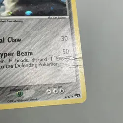 Pokemon TCG 2006 Pop Series 1 Card -- Metagross 2/17 Holo Foil **Creases** - Image 3