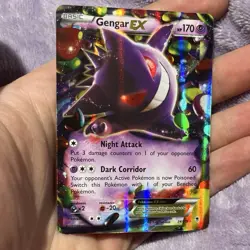Pokemon Gengar EX Cards Holo Promo 034/119 - Image 1