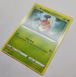 Pokemon TCG Astral Radiance Kricketot Common Card 009/189 Miscut Error Card - Image 4