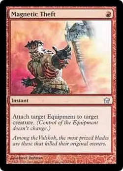 MTG MAGIC THE GATHERING - MAGNETIC THEFT - FIFTH DAWN - NEAR MINT! - Image 1