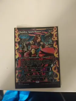 Chandra, Spark Hunter (Showcase) Aetherdrift Foil - Image 2