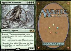 Magic the Gathering -MTG-Aggressive Mammoth - Image 1