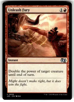 Unleash Fury Foundations Jumpstart Regular MTG - Image 1