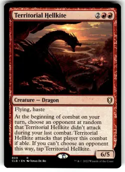 Territorial Hellkite Commander Legends: Battle for Baldur's Gate Regular MTG - Image 1