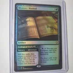 Monster Manual Foil 242 MTG Commander Legends: Battle for Baldur's Gate - Image 1