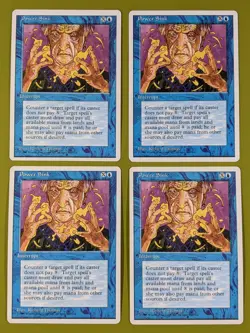 Power Sink x4 Fourth Edition 4th 4x Playset Magic the Gathering MTG - Image 1