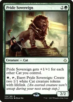 Pride Sovereign - Foil Prerelease Promo Hour of Devastation LP MTG - Image 1