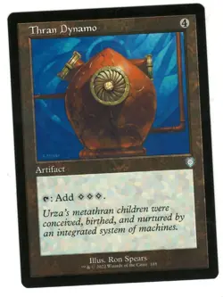MTG Thran Dynamo Retro Frame Brothers War Magic The Gathering TCG - Image 1