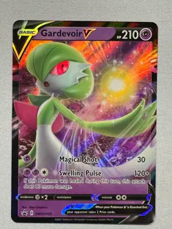 Gardevoir V SWSH105 Promo SWSH Black Star Pokemon Near Mint - Image 1