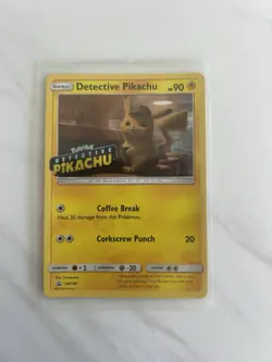 POKEMON TCG SM190 DETECTIVE PIKACHU PROMO - Image 1