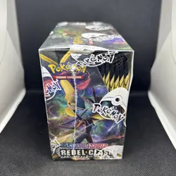 Pokemon TCG Sword Shield Rebel Clash Booster Box NEW FACTORY SEALED - Image 3